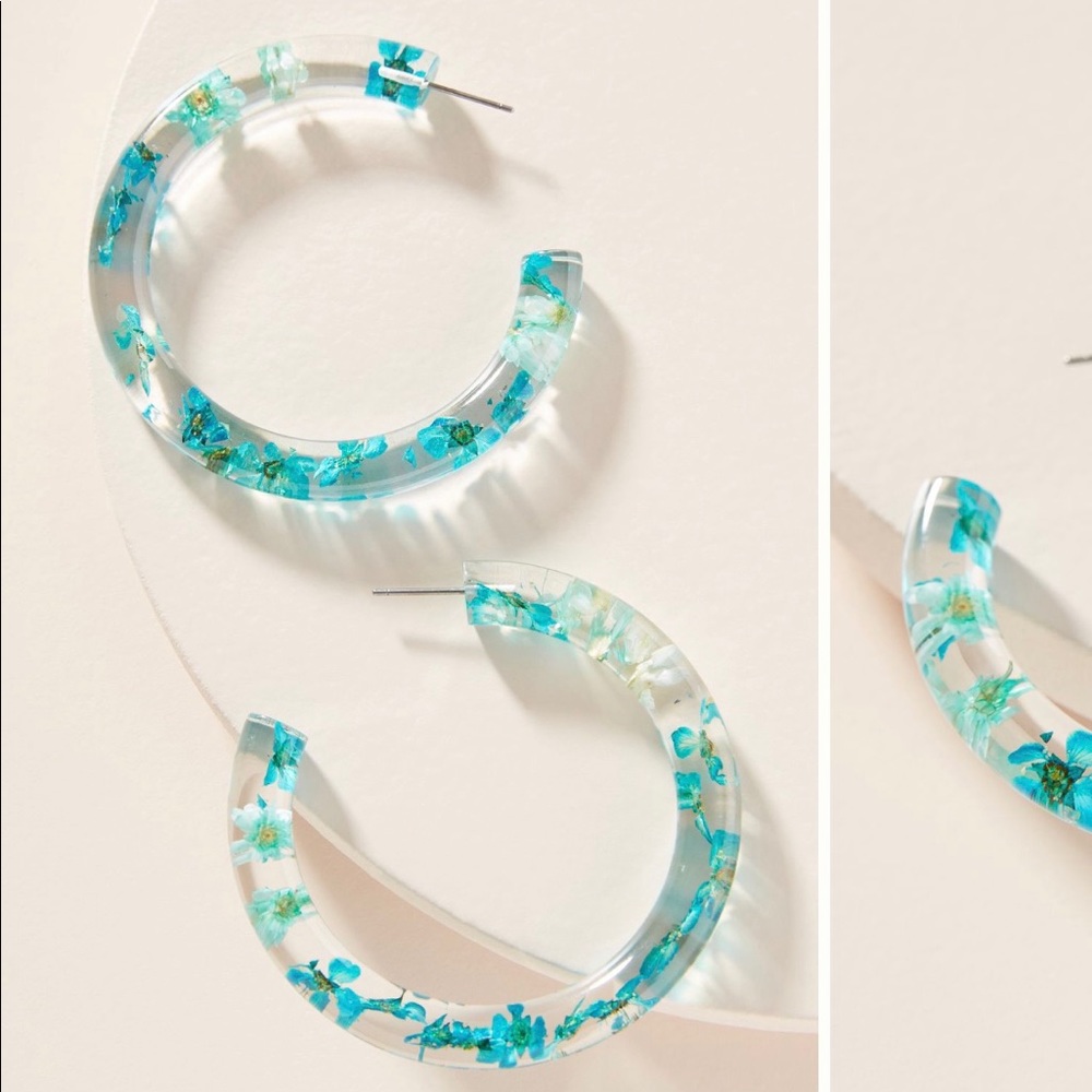 Anthro Florida resin earrings NWT - Picture 1 of 6